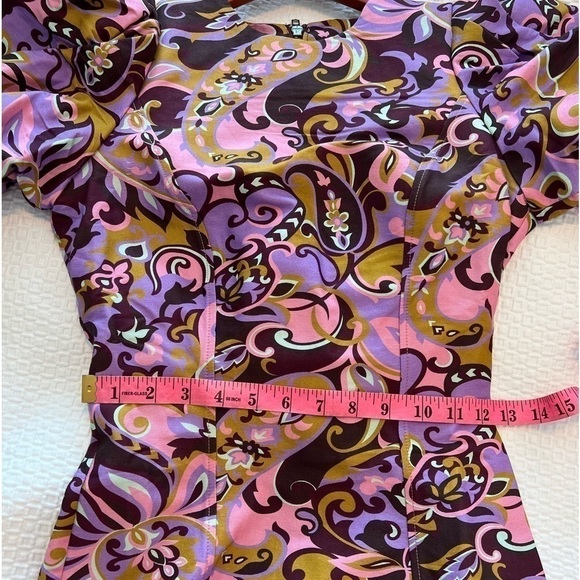 NWT Ted Baker FlickI Short Sleeve Printed Mini Dress - Picture 12 of 16